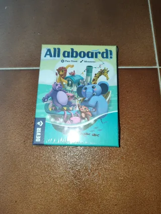 Lote con 2 juegos de mesa Happy mochi y all aboard