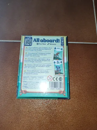 Lote con 2 juegos de mesa Happy mochi y all aboard