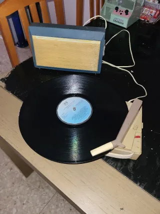 Tocadiscos Portátil Philips Beige/Azul