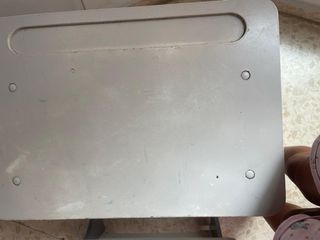 Pupitre madera con cajón y asiento