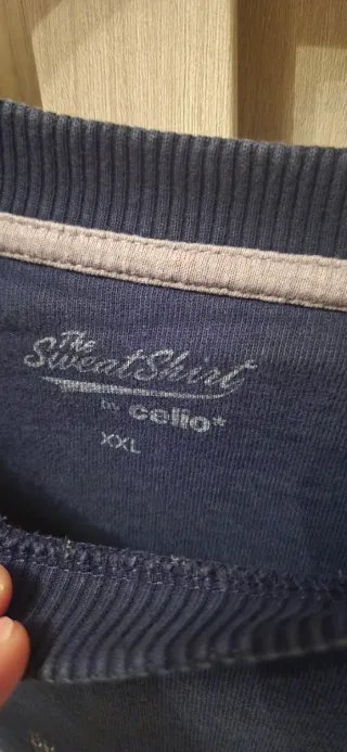 Felpa Celio XXL con stampa cervo