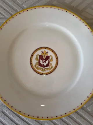 Piatto tondo porcellana Infinissima