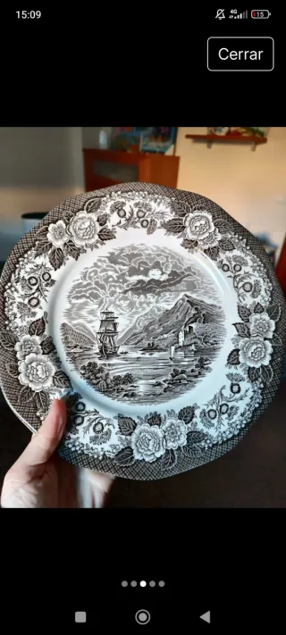 Plato antiguo Lochs of Scotland