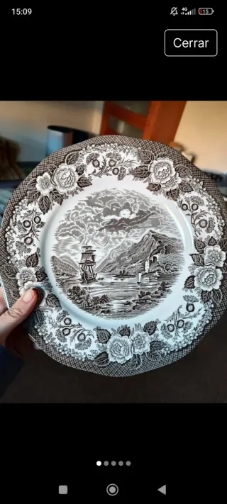 Plato antiguo Lochs of Scotland