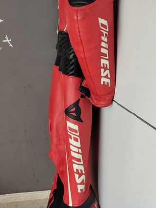 Mono Dainese Moto Laguna Seca Rojo/Negro