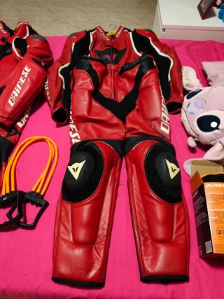 Mono Dainese Moto Laguna Seca Rojo/Negro