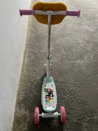 Patinete 3 ruedas Princesas Disney