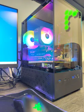 PC Gaming RTX 3050 16GB RAM+ Monitor + Periféricos