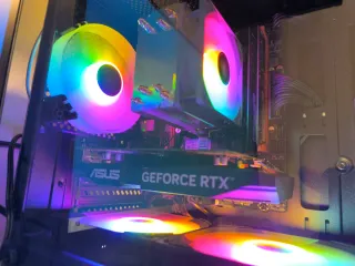 PC Gaming RTX 3050 16GB RAM+ Monitor + Periféricos