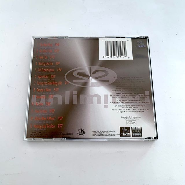 2 UNLIMITED S2 - REAL THINGS CD AUDIO