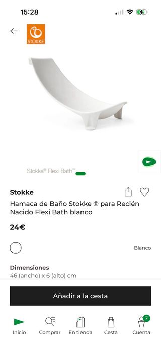 Patas para bañera Stokke y accesorio recién nacido
