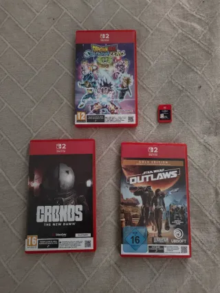 Pack 4 Juegos Nintendo Switch 2