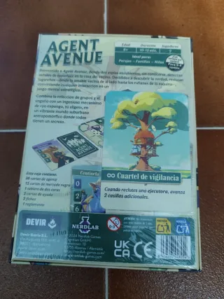 Lote de 2 juegos, zero, agent avenue