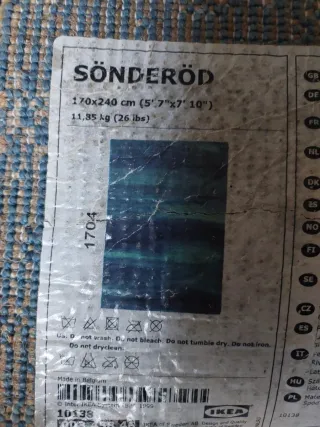 Alfombra IKEA 170x240 cm