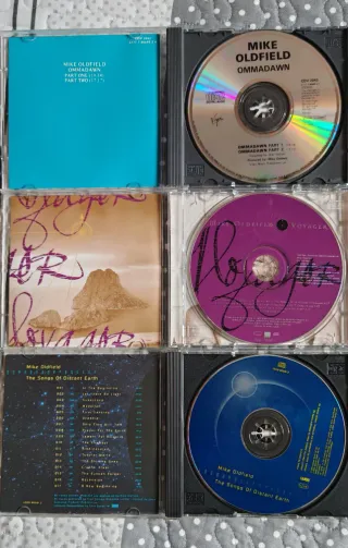 Lote 6 CDs Mike Oldfield
