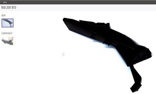 Protección Térmica VW Caddy 1K0201973