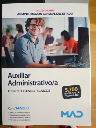 Auxiliar Administrativo/a Acceso Libre Temario ...