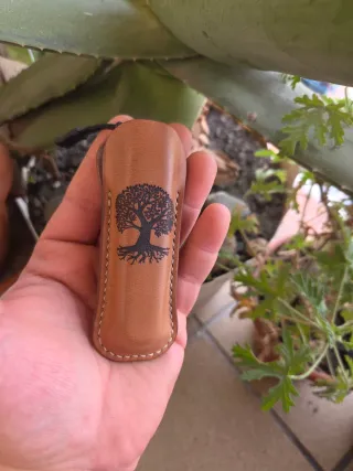 Funda de cuero de caballo