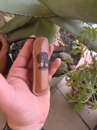 Funda de cuero de caballo