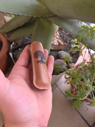 Funda de cuero de caballo