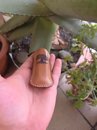 Funda de cuero de caballo