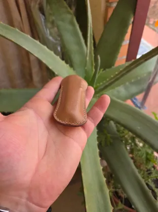 Funda de cuero de caballo