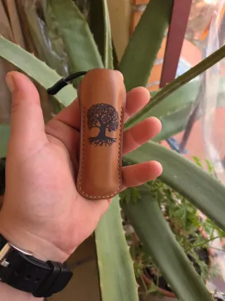 Funda de cuero de caballo