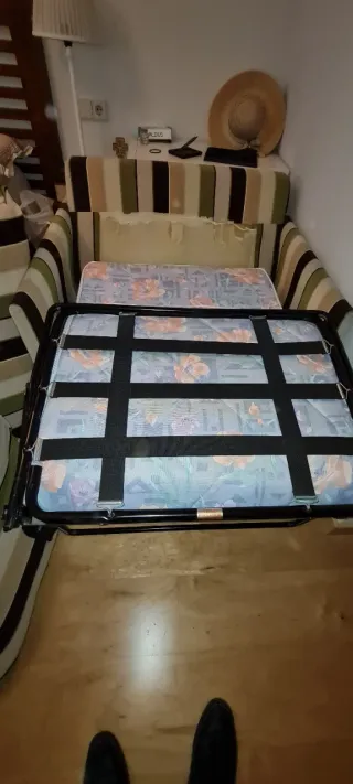 Sofá Cama 1 Plaza Plegable