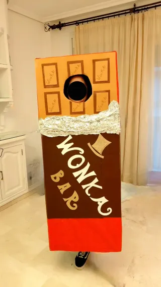 Disfraz Tableta Chocolate Wonka