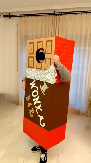 Disfraz Tableta Chocolate Wonka