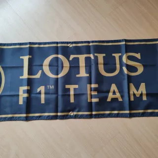 Bandeira Lotus F1 Team 180x45cm