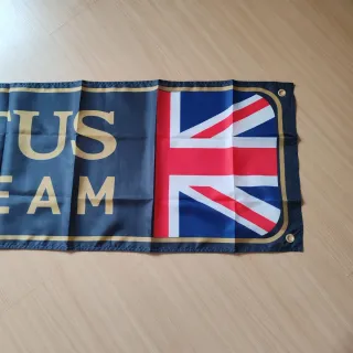 Bandeira Lotus F1 Team 180x45cm
