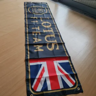 Bandeira Lotus F1 Team 180x45cm