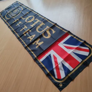 Bandeira Lotus F1 Team 180x45cm