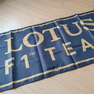 Bandeira Lotus F1 Team 180x45cm
