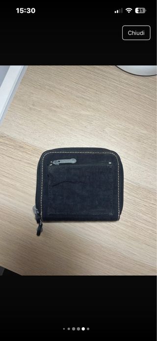 Portafoglio Kipling nero