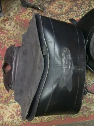 Maletas Custom Moto Cuero