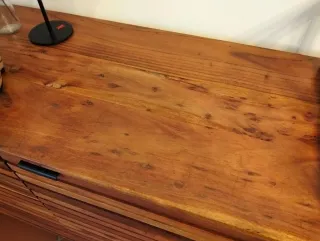 Madia vintage/industriale legno e metallo