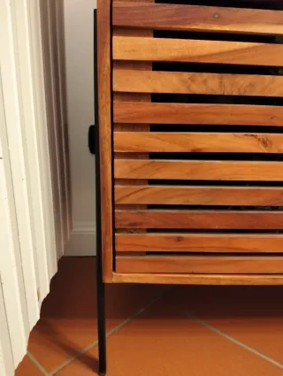 Madia vintage/industriale legno e metallo