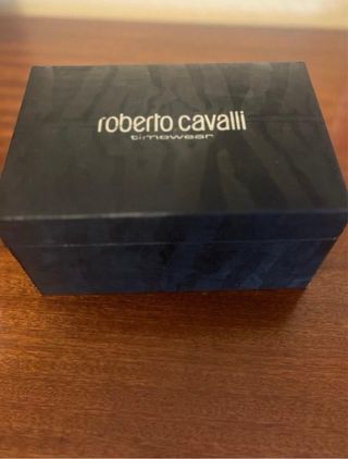 Reloj Roberto Cavalli Negro y Plateado