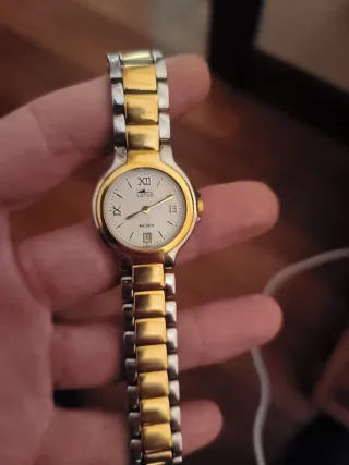 Reloj Lotus Mujer Oro y Plata