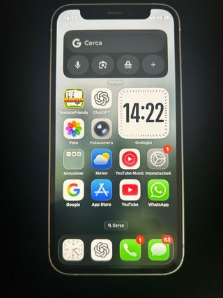 iPhone 12 mini bianco