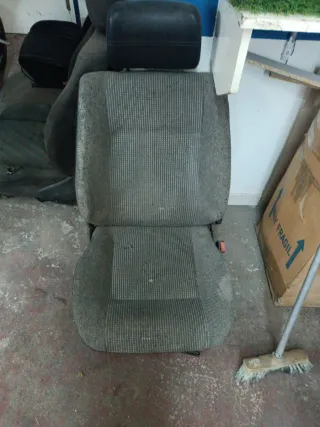 Asiento Golf Tela Gris