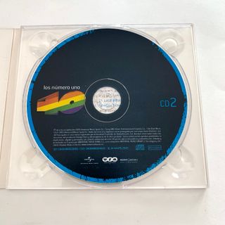 LOS NUMEROS UNO 40 DOBLE CD AUDIO