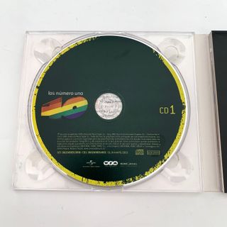LOS NUMEROS UNO 40 DOBLE CD AUDIO