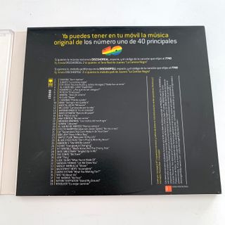 LOS NUMEROS UNO 40 DOBLE CD AUDIO