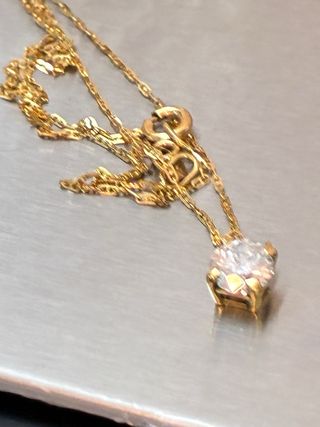 Punto de Luz Diamante 1.11 Ct SI3/H Oro