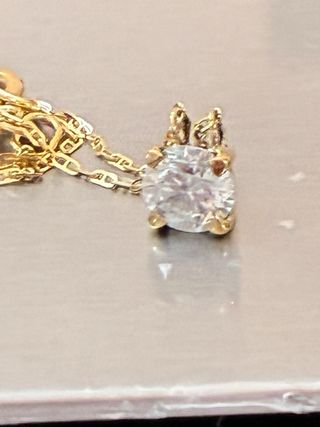 Punto de Luz Diamante 1.11 Ct SI3/H Oro