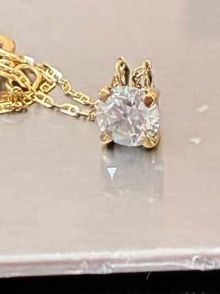 Punto de Luz Diamante 1.11 Ct SI3/H Oro