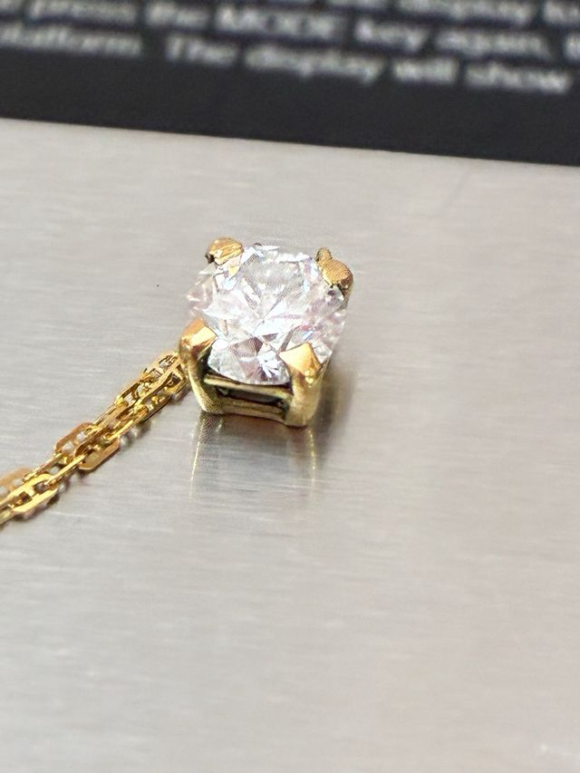 Punto de Luz Diamante 1.11 Ct SI3/H Oro